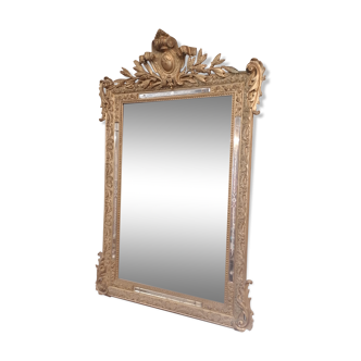 Mirror with closed pares 130x90cm