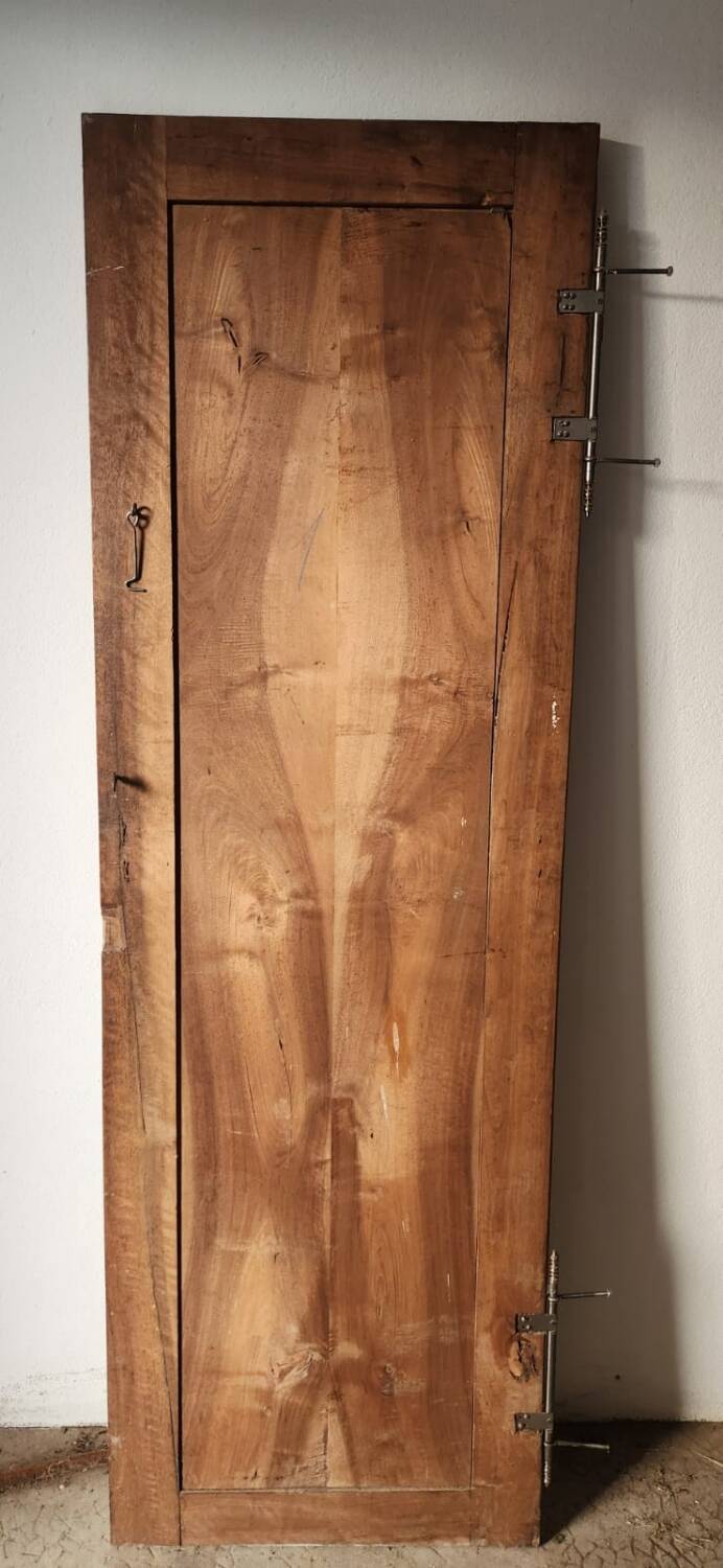 Antique walnut cabinet doors