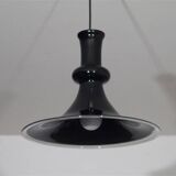 Glass pendant lamp by Michael bang for Holmgaard