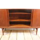 Danish sideboard with sliding doors and drawers