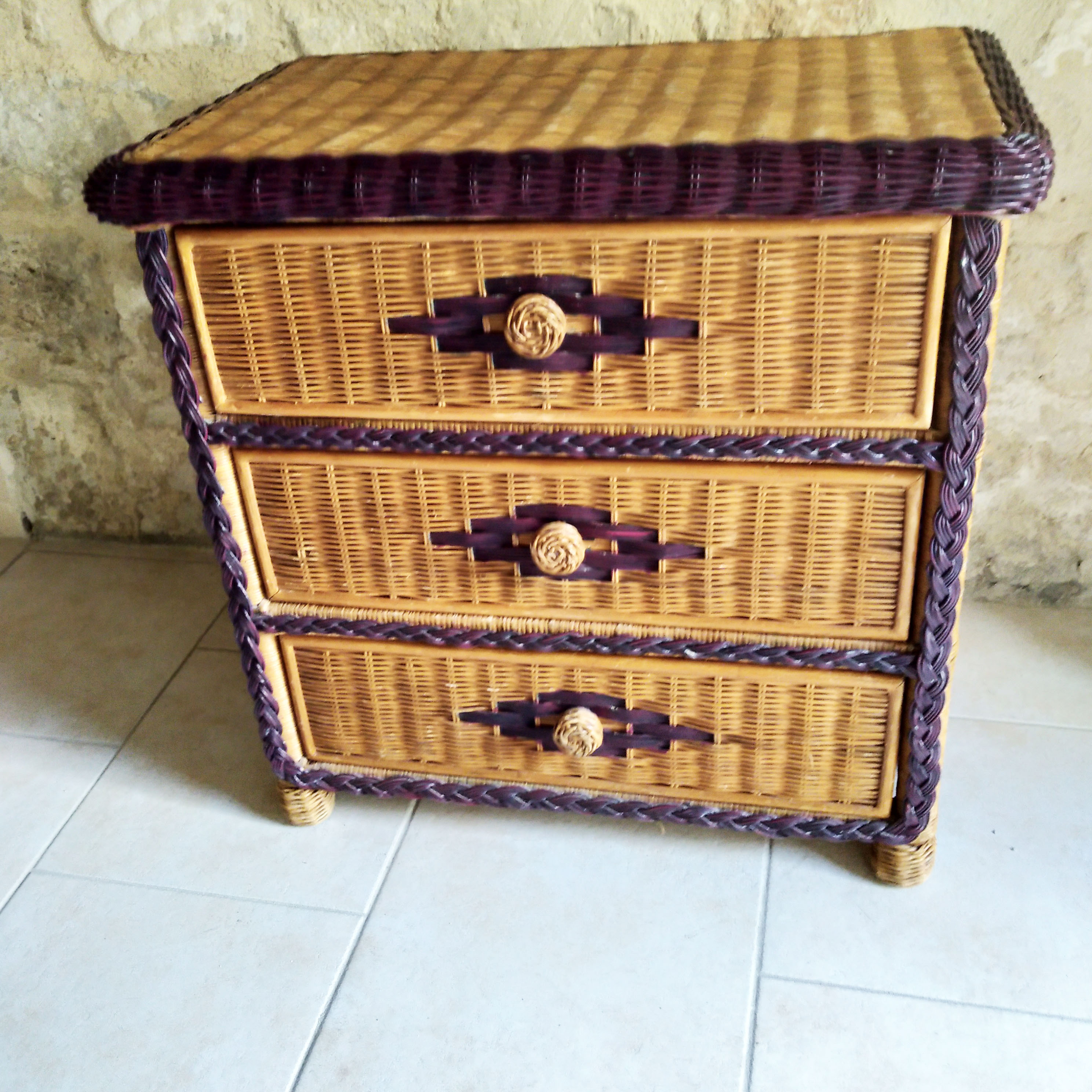 Commode en rotion 1970
