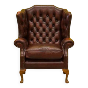 Fauteuil Chestfield à - bordeaux