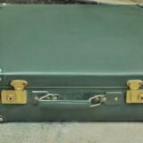 Vintage travel suitcase