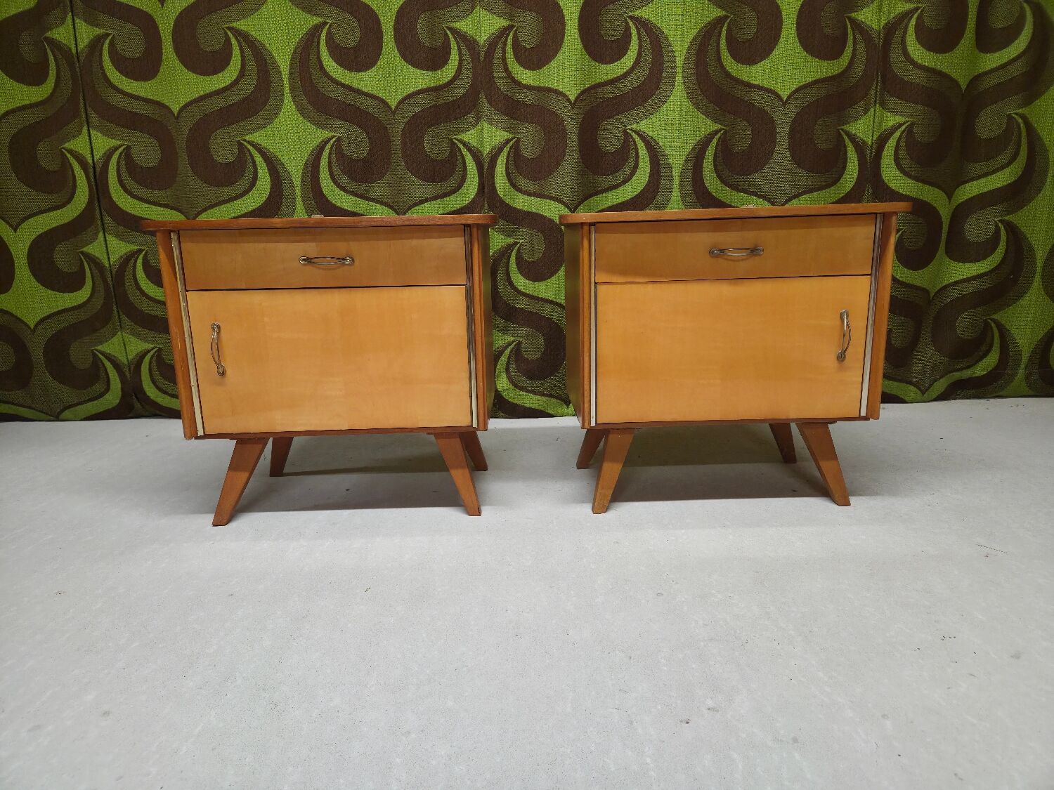 Vintage bedside table 1960s