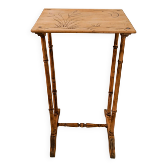Small art deco pedestal table