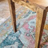 Farm table in sold oak