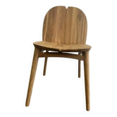 Chaise en bois massif "Merle"