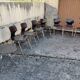 8 vintage chairs by Flötotto Pagwood
