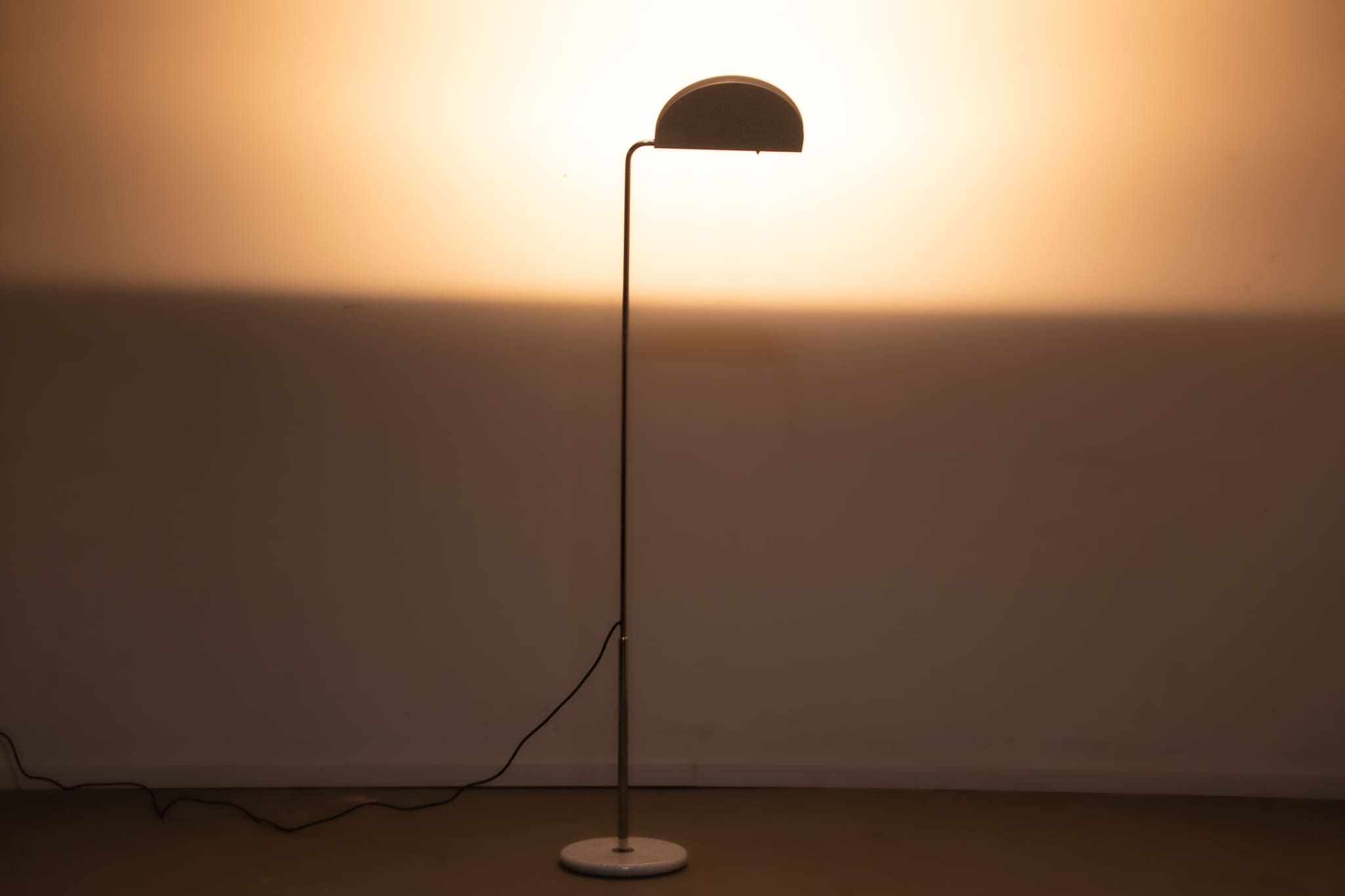 Mezzaluna floor lamp by Bruno Gecchelin for Skipper