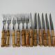 Exclusive 60s steak cutlery set, made in Italy –