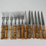 Exclusive 60s steak cutlery set, made in Italy –