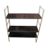 Vintage gold metal wall shelf for mofp