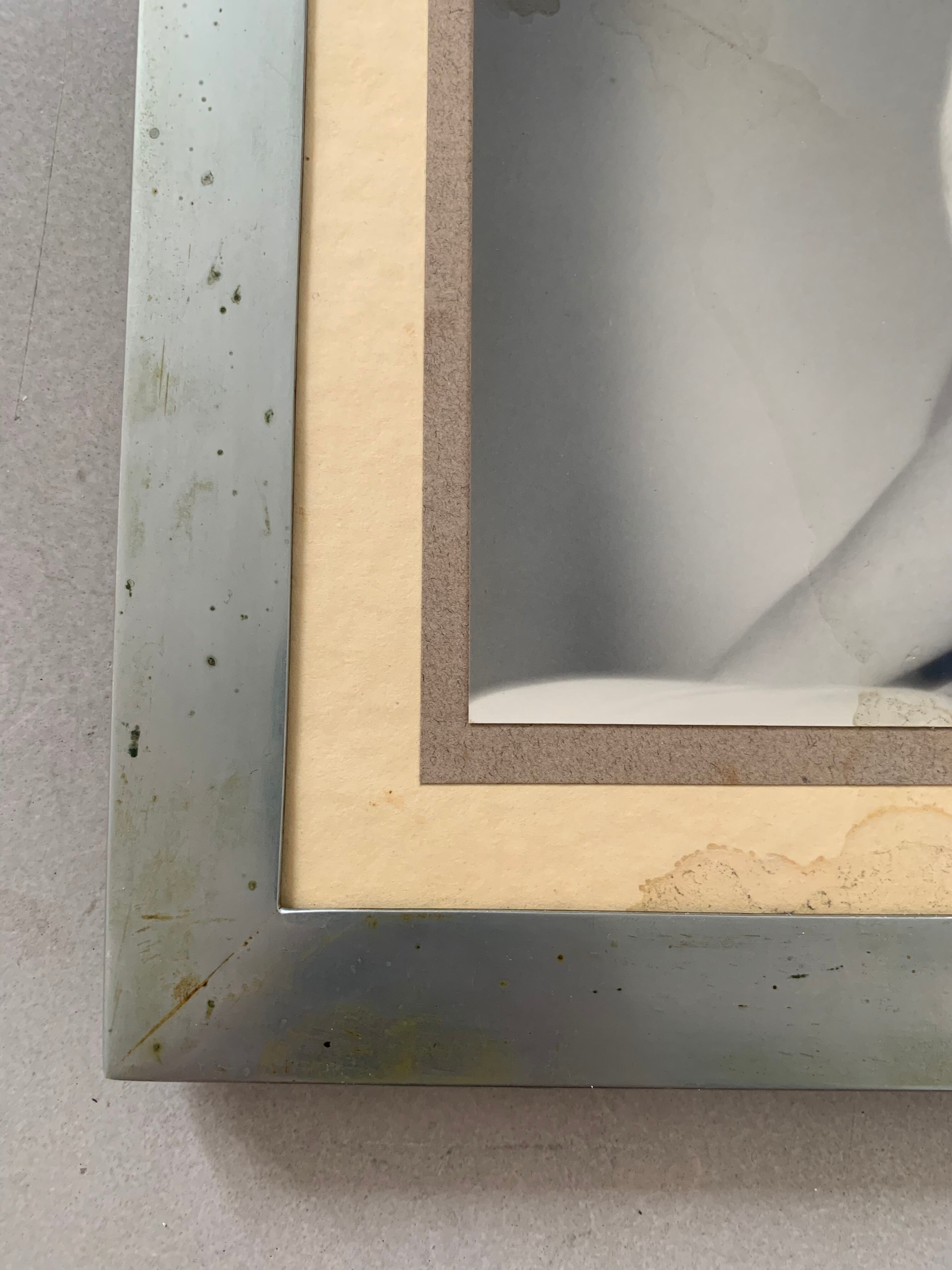 Old metal frame