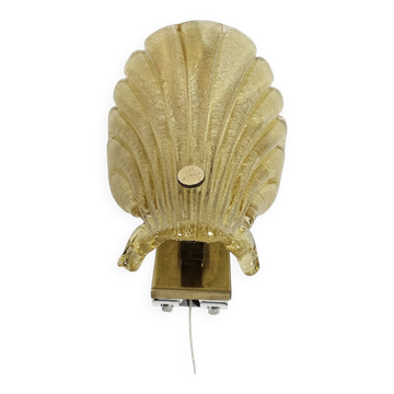Solken Leuchten - Coquillage - Verre de Murano - Allemagne de l'Ouest - Années 60
