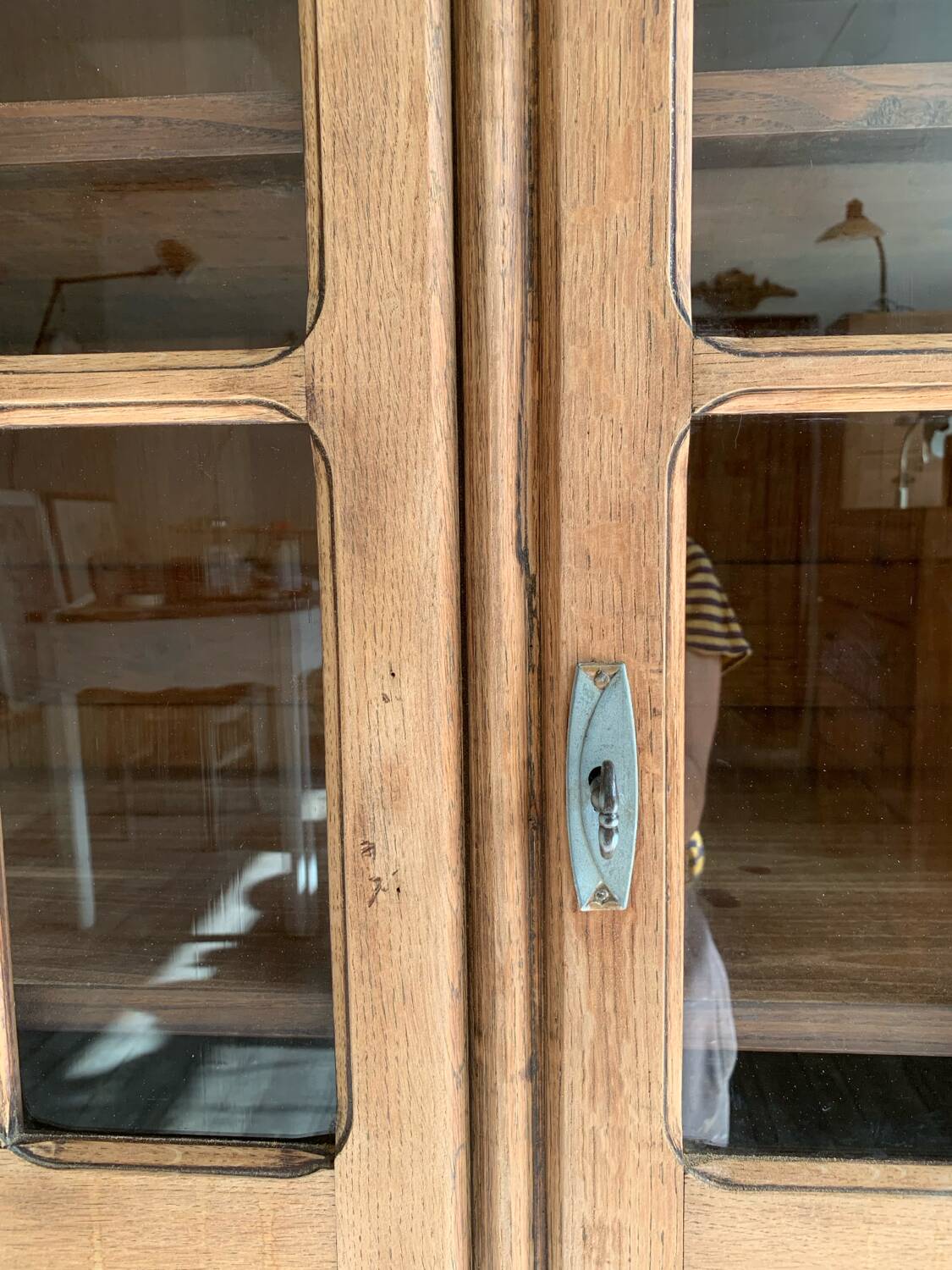 Parisian glass cabinet