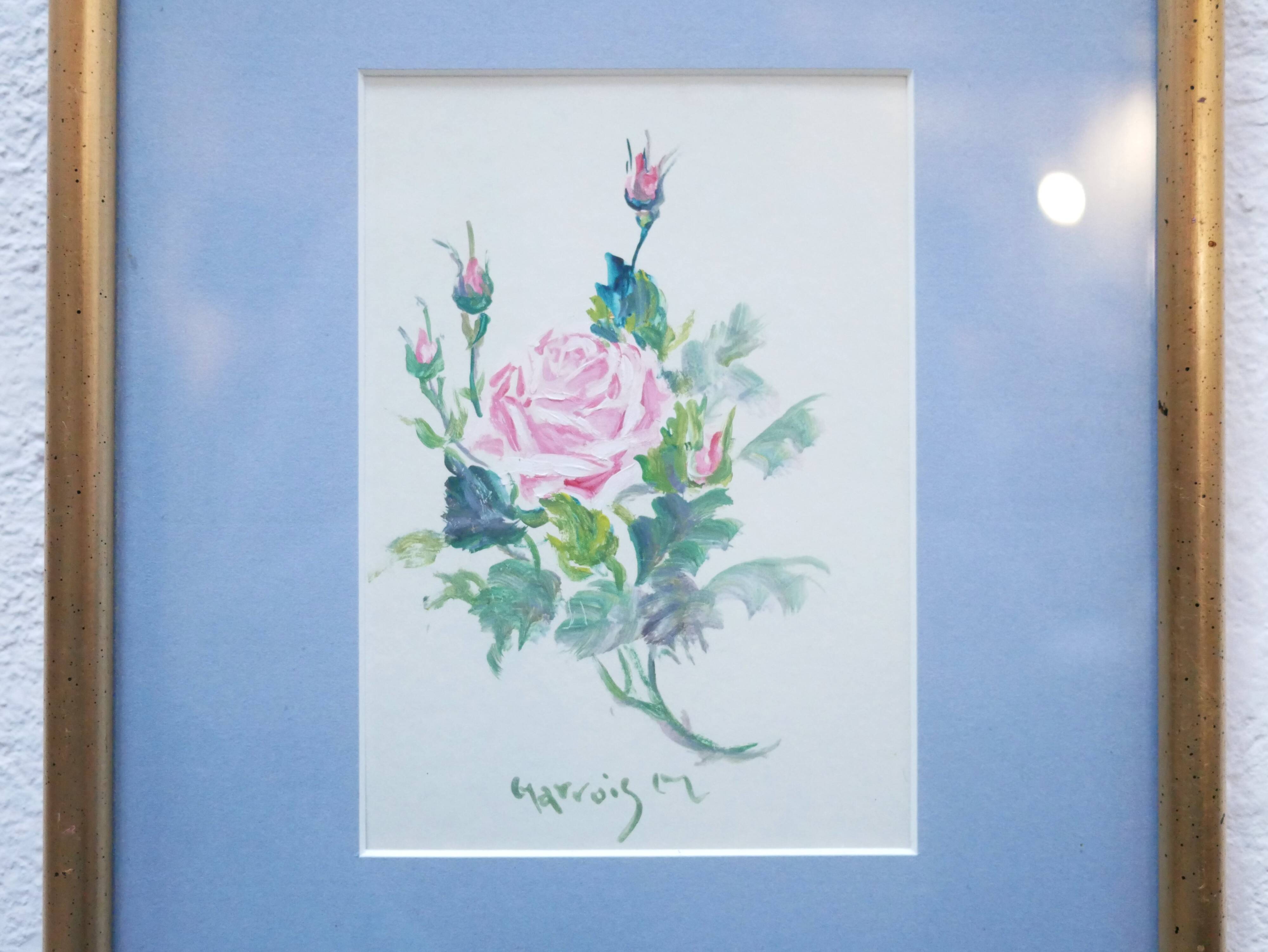 Old painting on paper