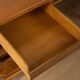 Elegant Art Deco desk with curved legs
