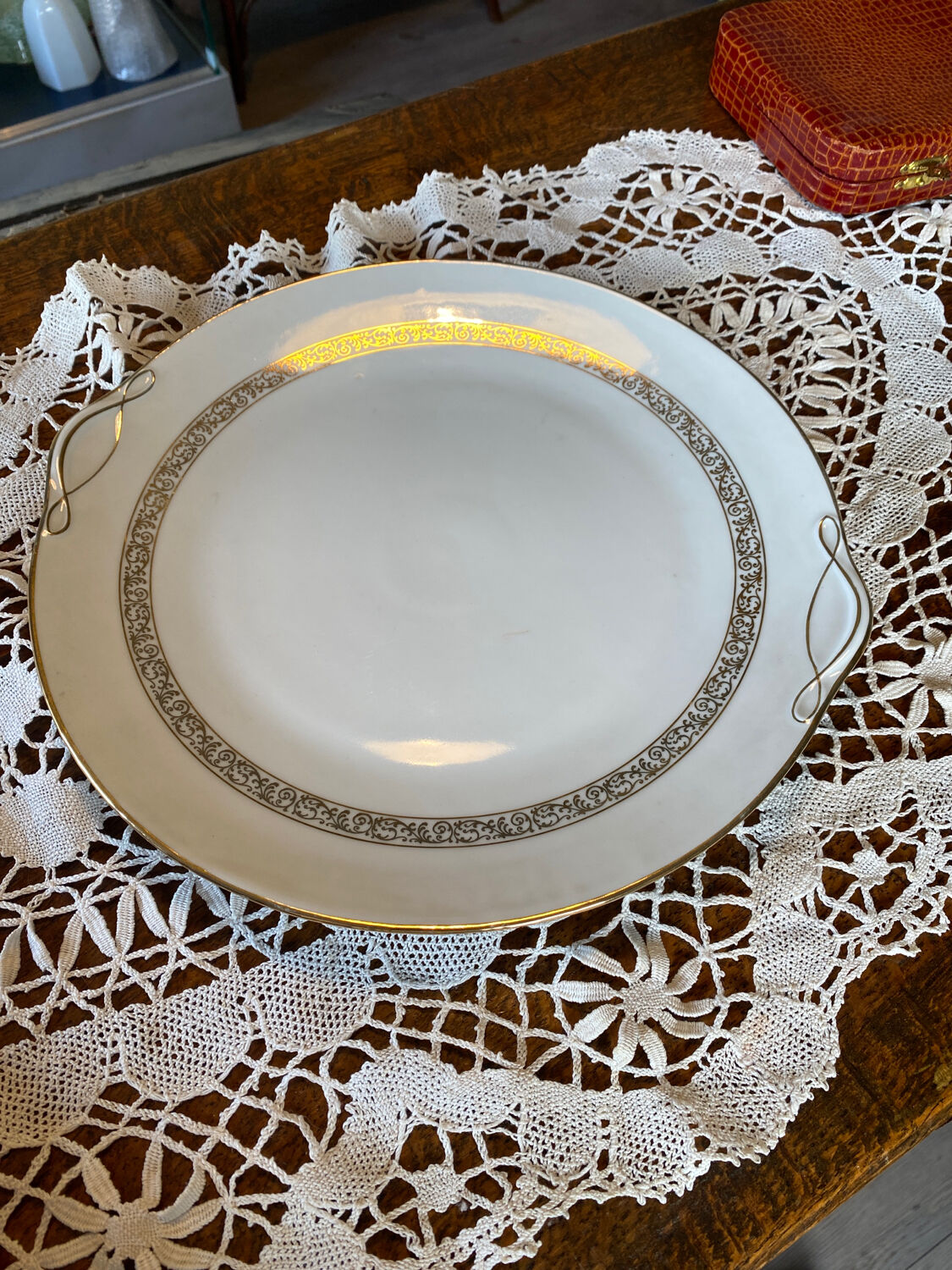 Limoges porcelain dish