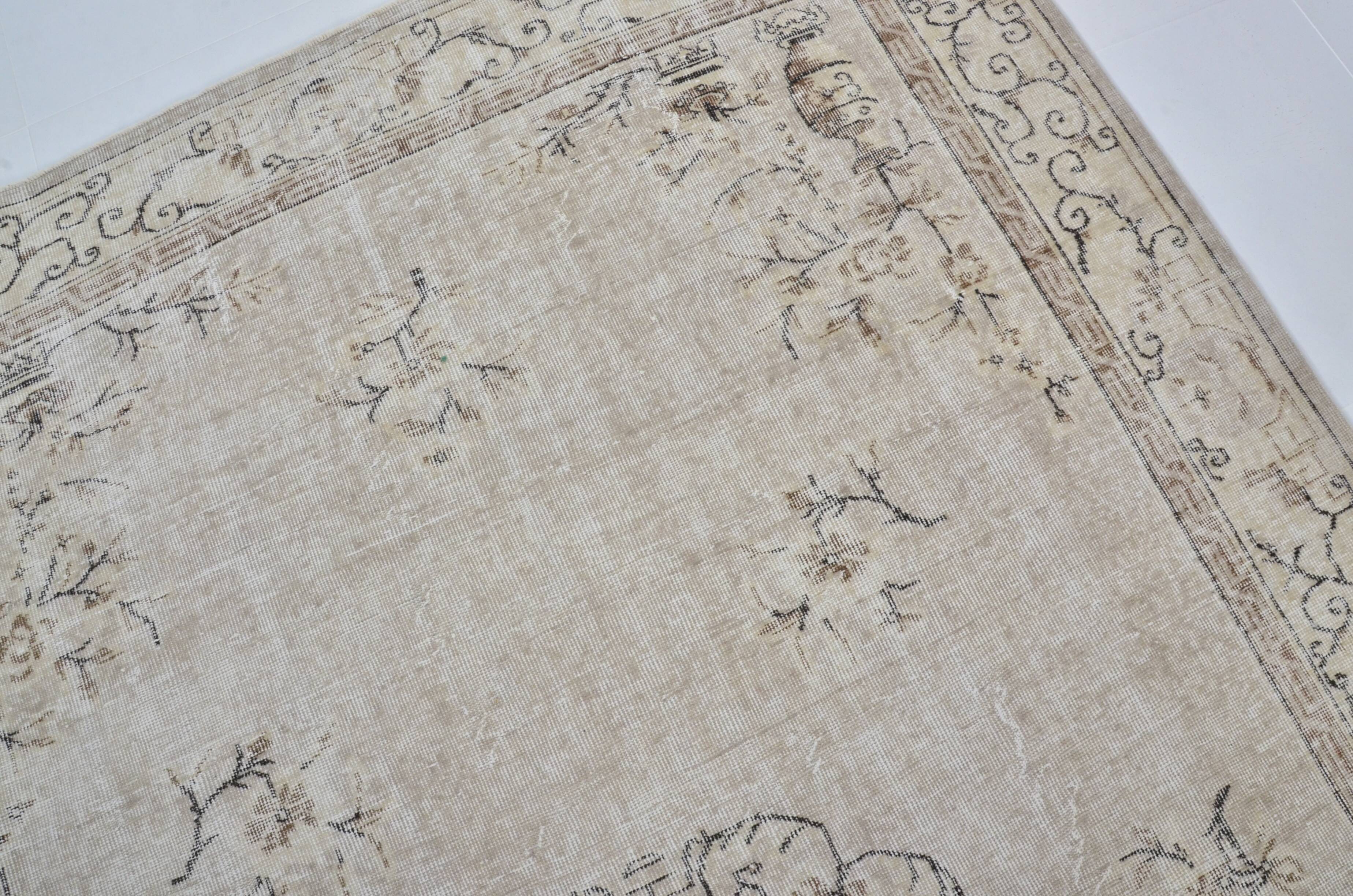 Turkish Oushak Handmade Carpet sku 3183