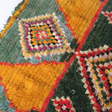 Moroccan Berber carpet Boucherouite 151x105cm