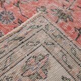 7x11 Pale Red Classic Vintage Rug, 204x335Cm