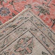 7x11 Pale Red Classic Vintage Rug, 204x335Cm