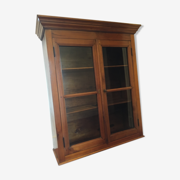 Solid oak display case