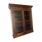Solid oak display case