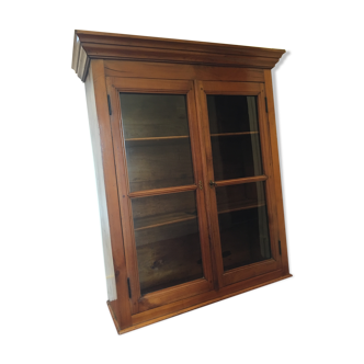 Vitrine chêne massif