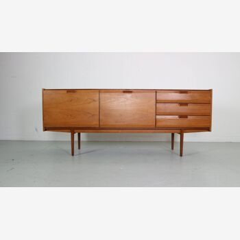 Buffet vintage moderne en teck du milieu du siècle, 1960, Danemark