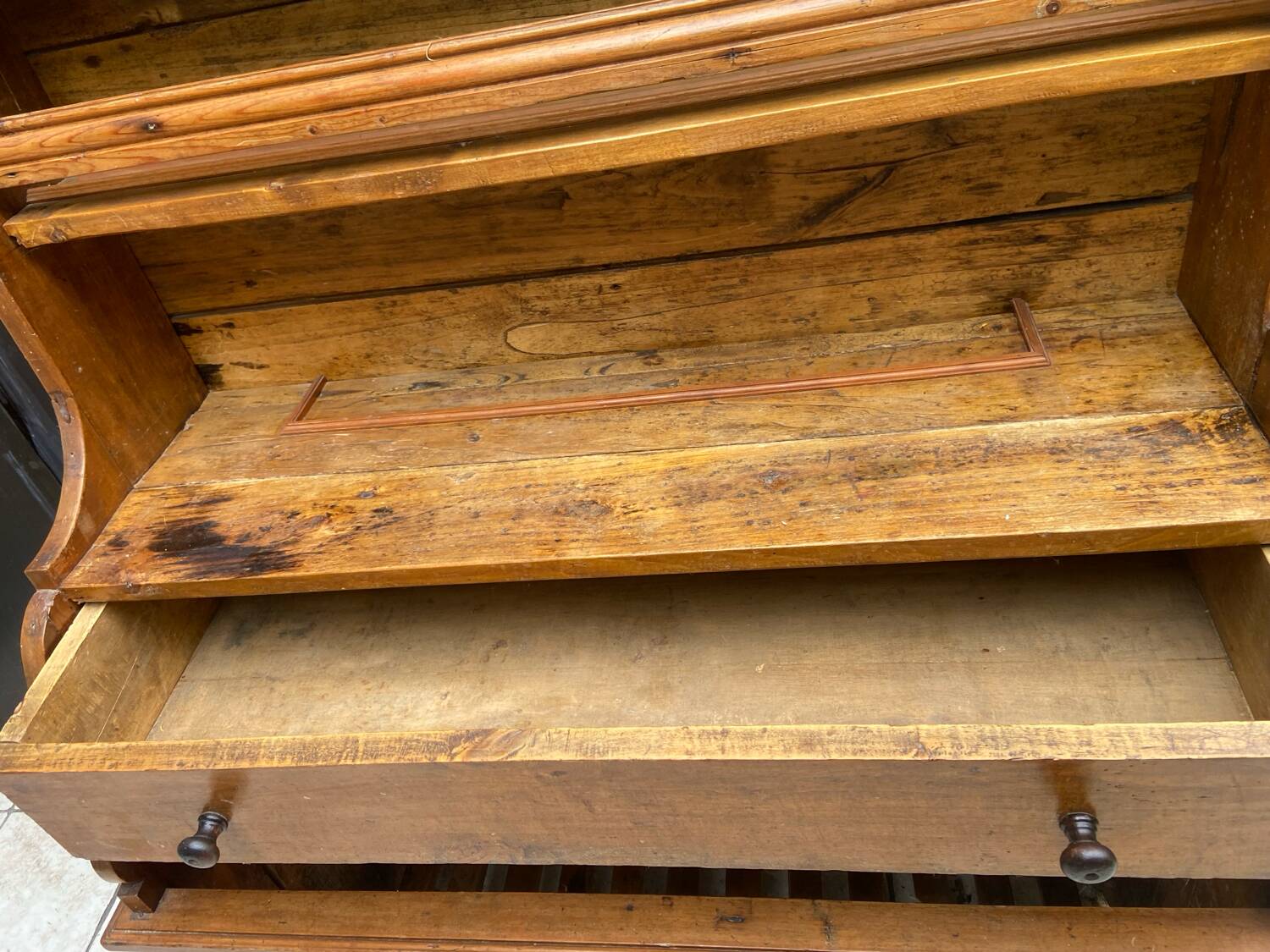 Savoyard dresser, late 18th century