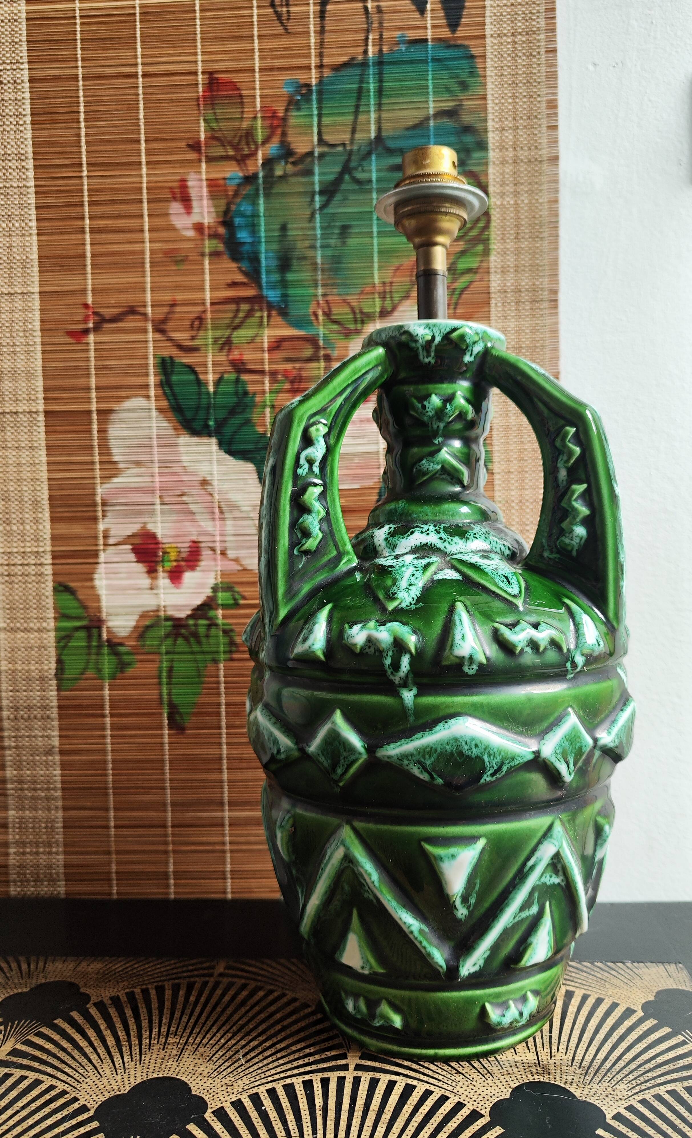 Vintage ceramic lamp