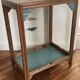 Art Deco side table with 2 sculpted tops