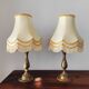 Paire de lampes classique en laiton de 1950
