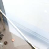 Round glass table