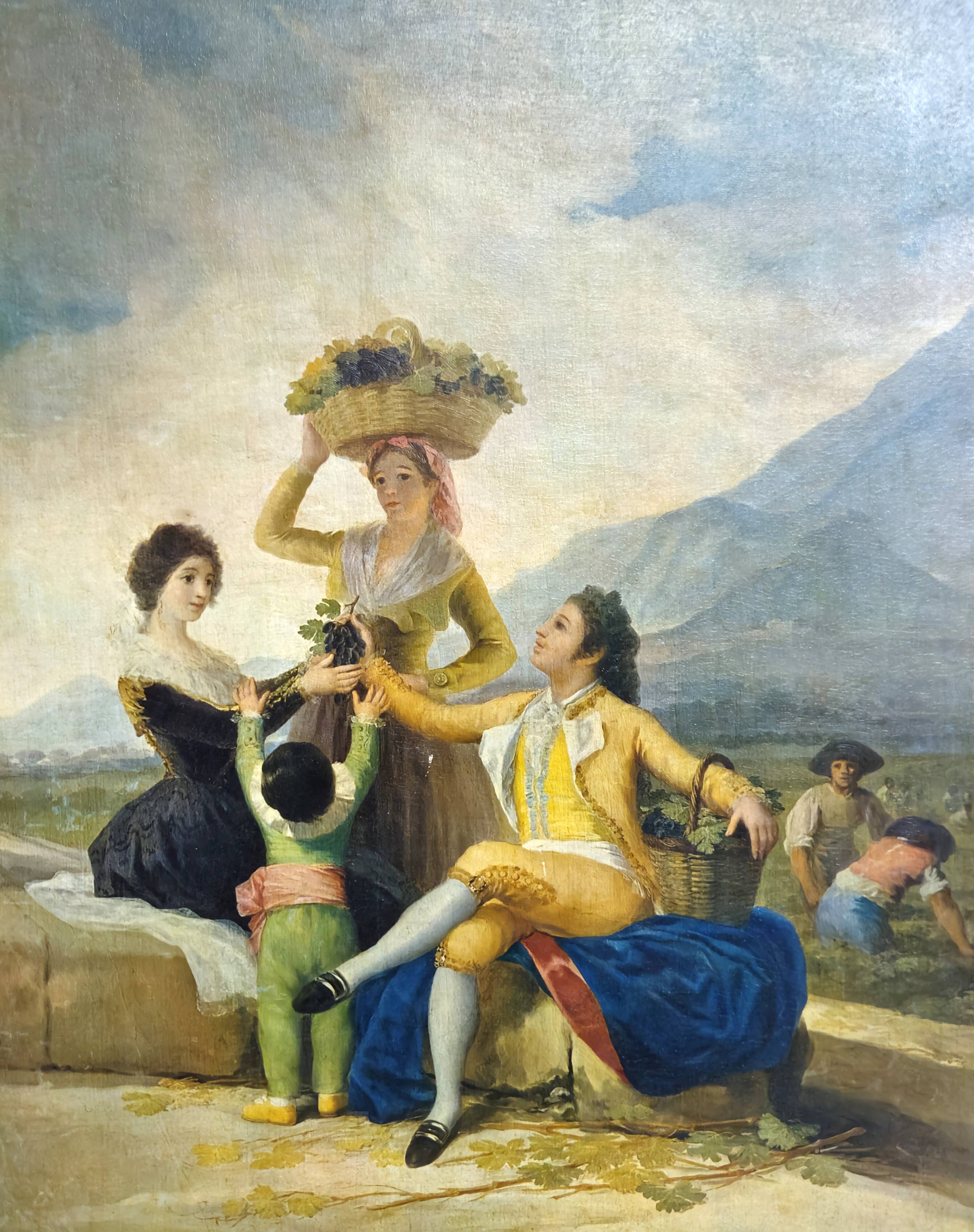 Gallant Scene in the Taste of the 18th Century – Oil on Panel - Italian School