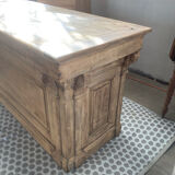 Restored antique trade counter