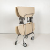 1980s Gastone Trolley cart. Antonio Citterio for Kartell