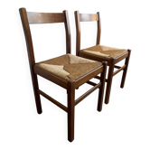 Paire de chaises Vintage