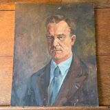Portrait of a man by Leopold Muller (1879 - 1961)