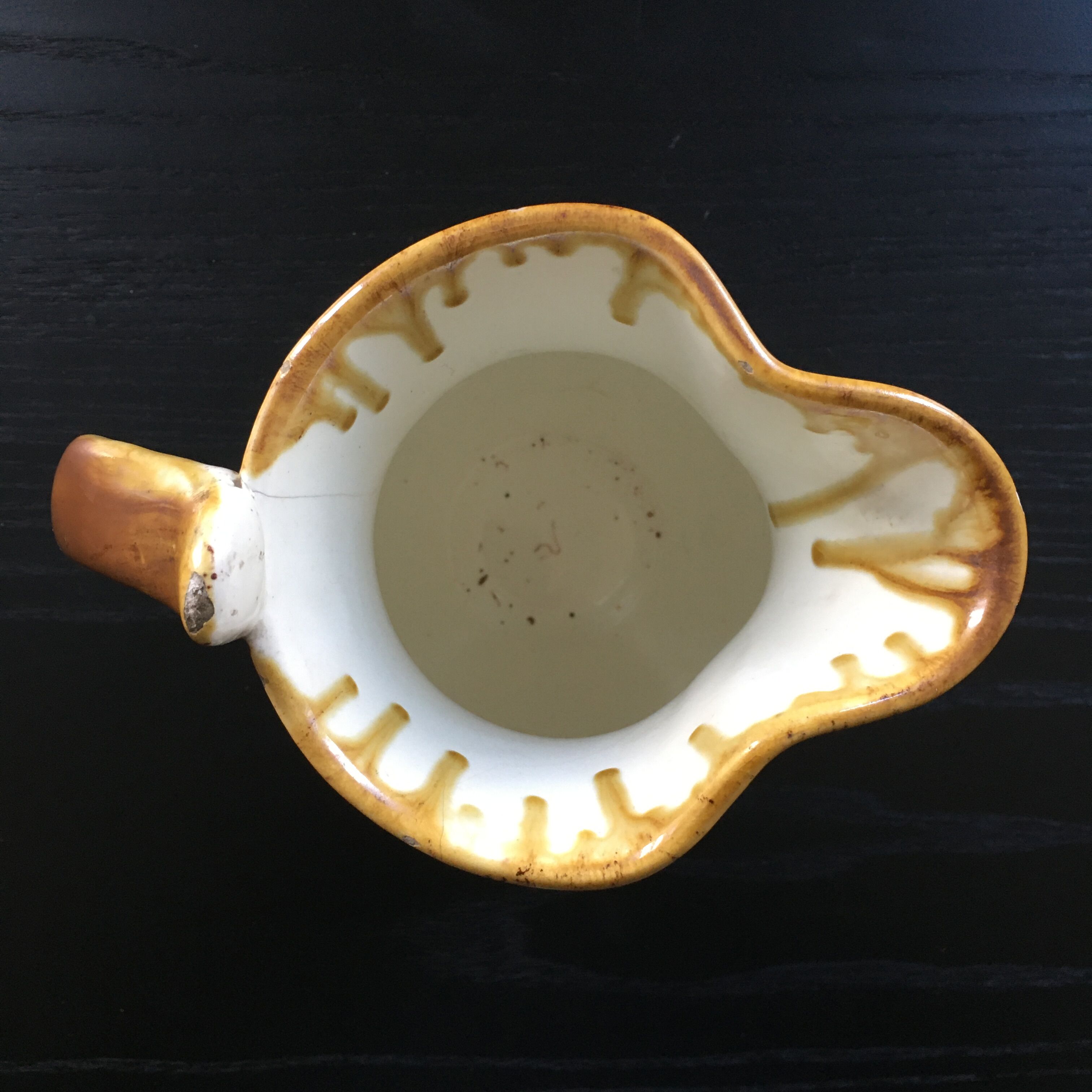 English pink flowered pitcher