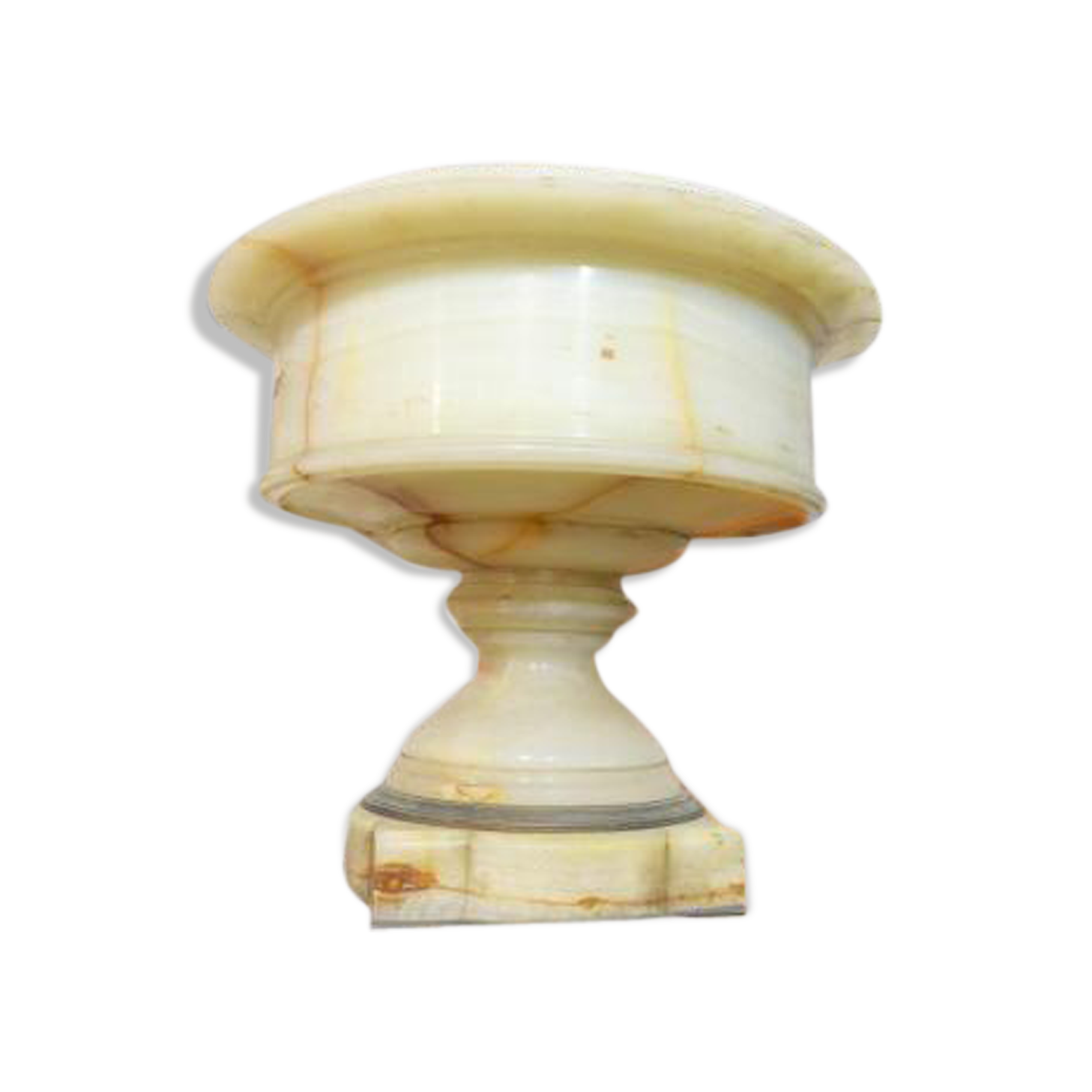 Important vasque onyx second napoleon empire 3 feet claws very beautiful quality