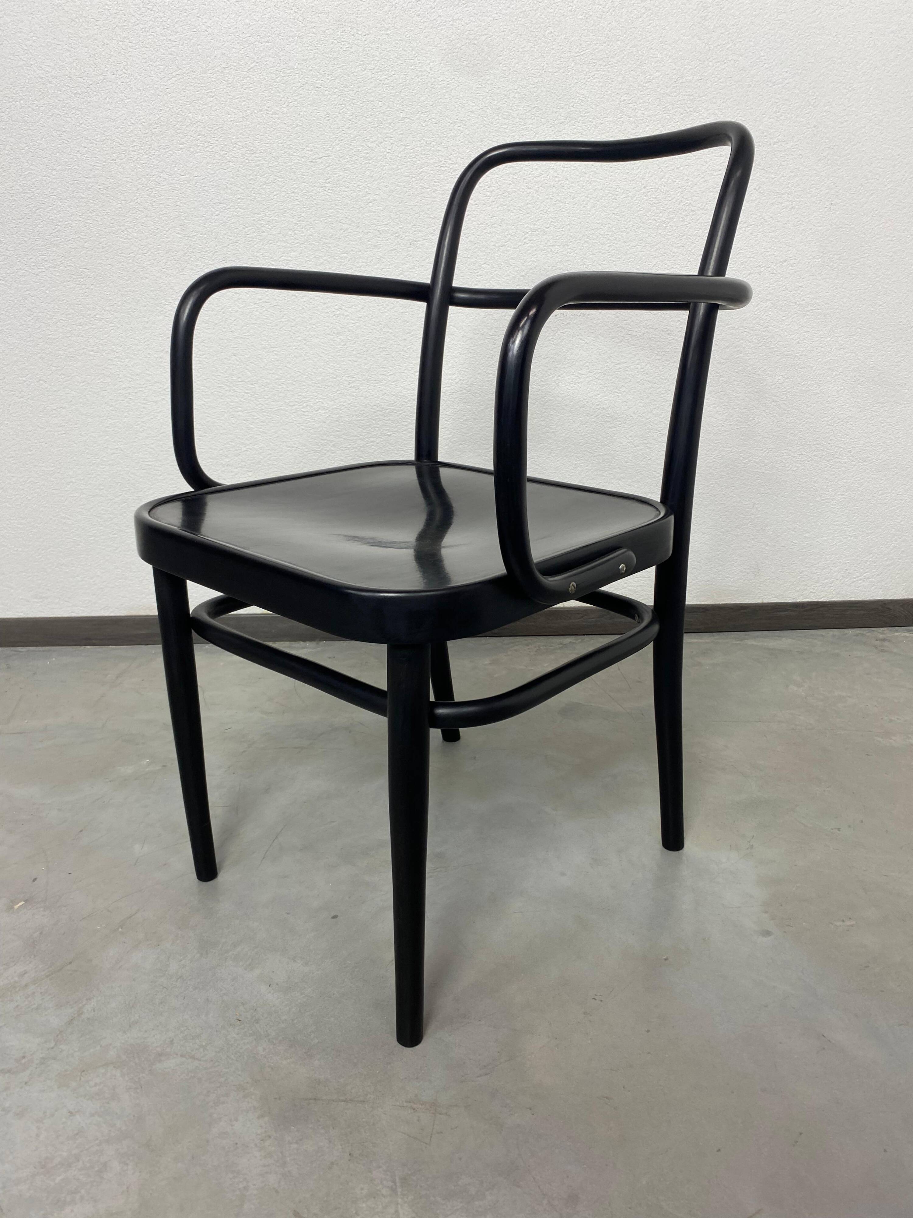 Art Deco armchairs no. A 64F by Adolf Gustav Schneck for Thonet Mundus