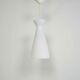 Milk glass pendant lamp Peill Putzler 'Ibiza'