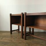 Paire de tables de chevet