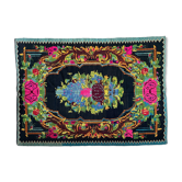 Tapis en laine roumaine vintage 227x154cm