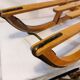 Vintage wooden sled La Hutte - 85 cm - 70s