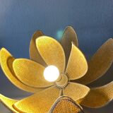 Lotus flower pendant light