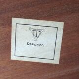 Table basse de design vintage danois de Kvalitet Form Funktion fabriquée dans les années 60