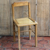 Beech children's chair, 50s
